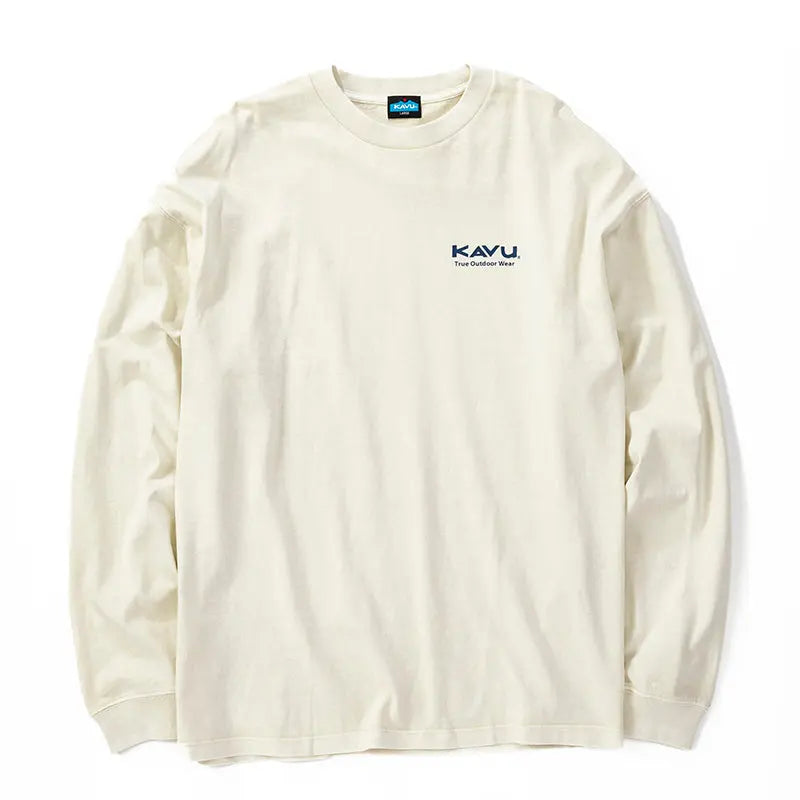 KAVU City Logo LS Tee 城市標誌長袖T恤 (S24日版) - 遠野倉庫 Yuenye Warehouse