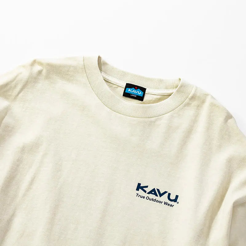 KAVU City Logo LS Tee 城市標誌長袖T恤 (S24日版) - 遠野倉庫 Yuenye Warehouse