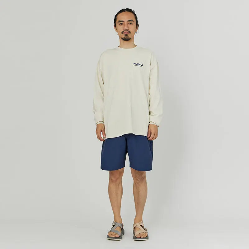 KAVU City Logo LS Tee 城市標誌長袖T恤 (S24日版) - 遠野倉庫 Yuenye Warehouse