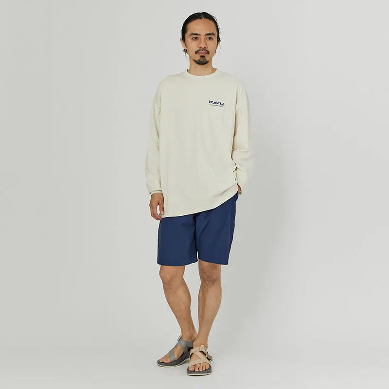 KAVU City Logo LS Tee 城市標誌長袖T恤 (S24日版) - 遠野倉庫 Yuenye Warehouse