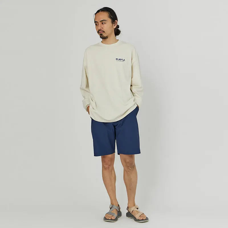 KAVU City Logo LS Tee 城市標誌長袖T恤 (S24日版) - 遠野倉庫 Yuenye Warehouse