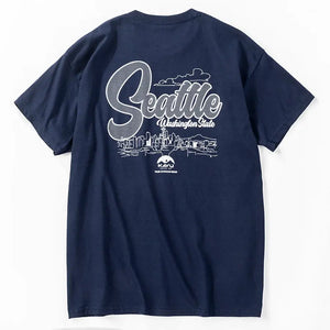 KAVU Seattle Logo Tee 西雅圖標誌 T 恤 (S24日版) - 遠野倉庫 Yuenye Warehouse