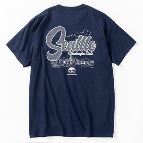 KAVU Seattle Logo Tee 西雅圖標誌 T 恤 (S24日版)