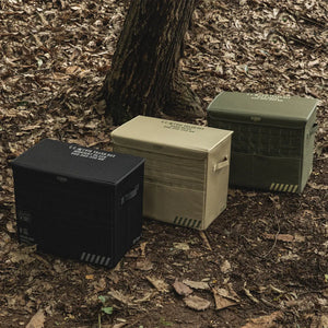 CARGO Container Twin Trash Box 工業風磁吸式掀蓋垃圾桶 Cargo