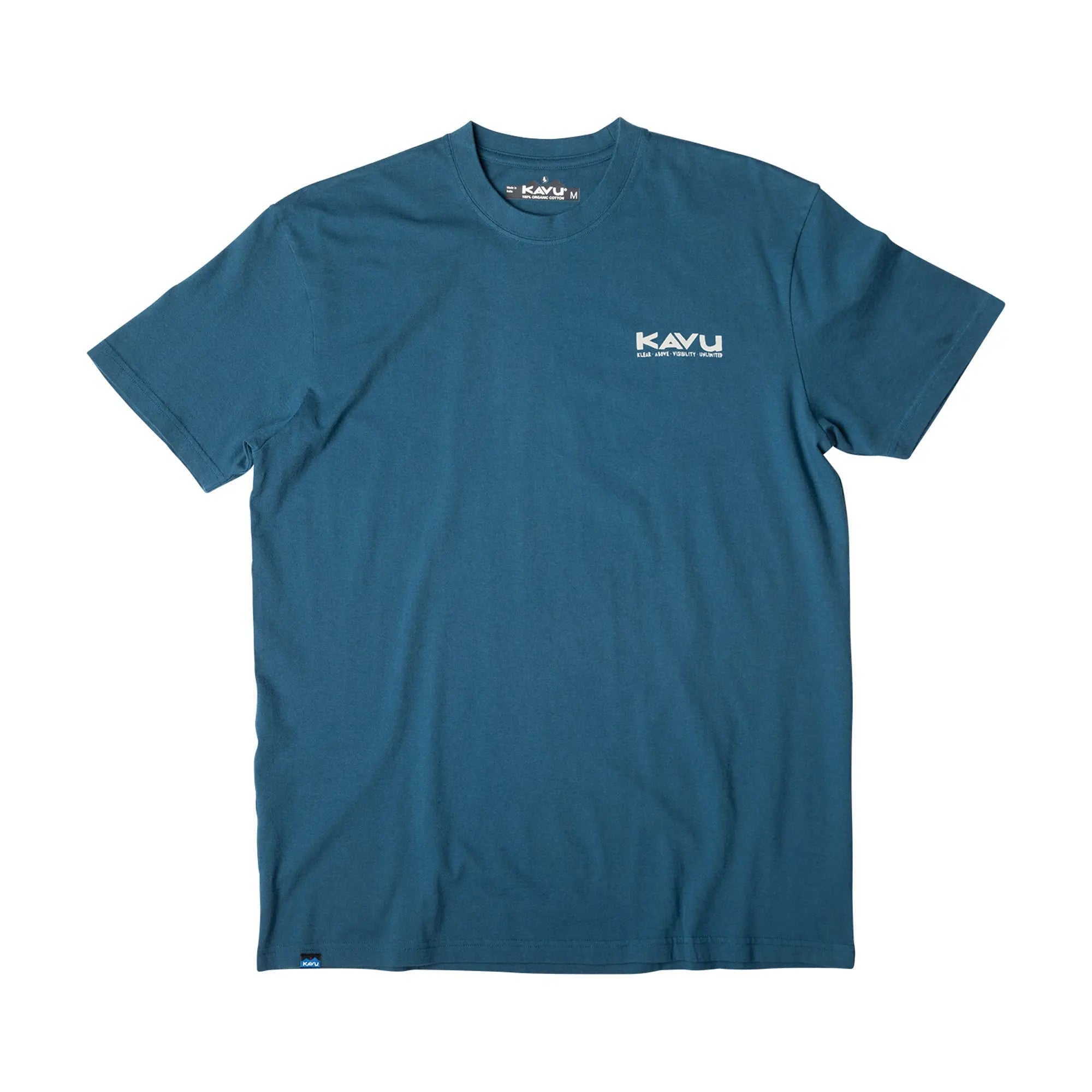 KAVU Paddle Out T-Shirt 休閒短袖圓領T恤(S24) - Agean - 遠野倉庫 Yuenye Warehouse