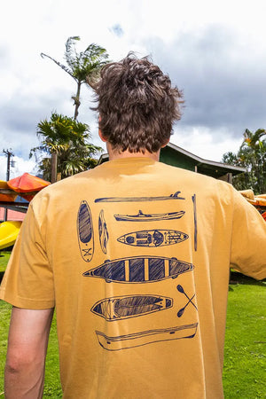 KAVU Paddle Out T-Shirt 休閒短袖圓領T恤(S24) - Basswood - 遠野倉庫 Yuenye Warehouse