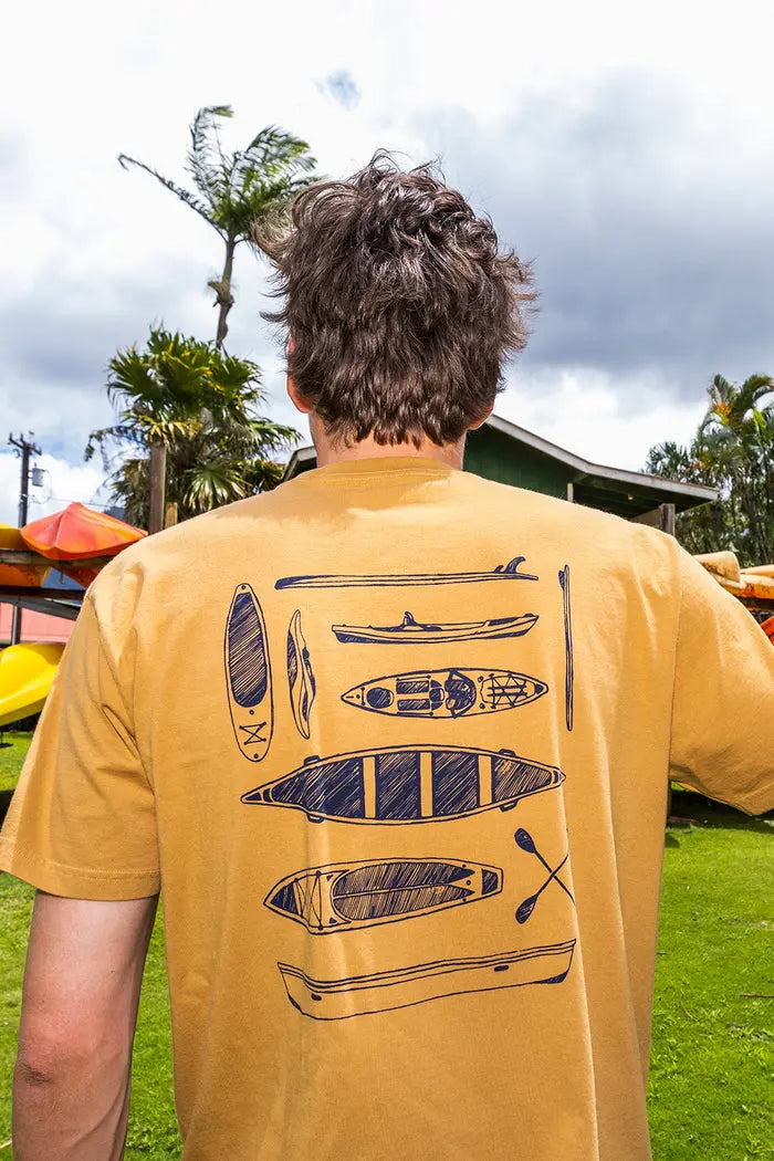 KAVU Paddle Out T-Shirt 休閒短袖圓領T恤(S24) - Basswood - 遠野倉庫 Yuenye Warehouse