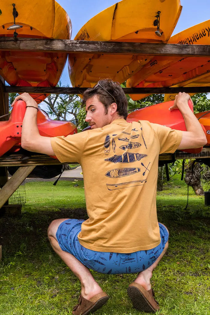 KAVU Paddle Out T-Shirt 休閒短袖圓領T恤(S24) - Basswood - 遠野倉庫 Yuenye Warehouse