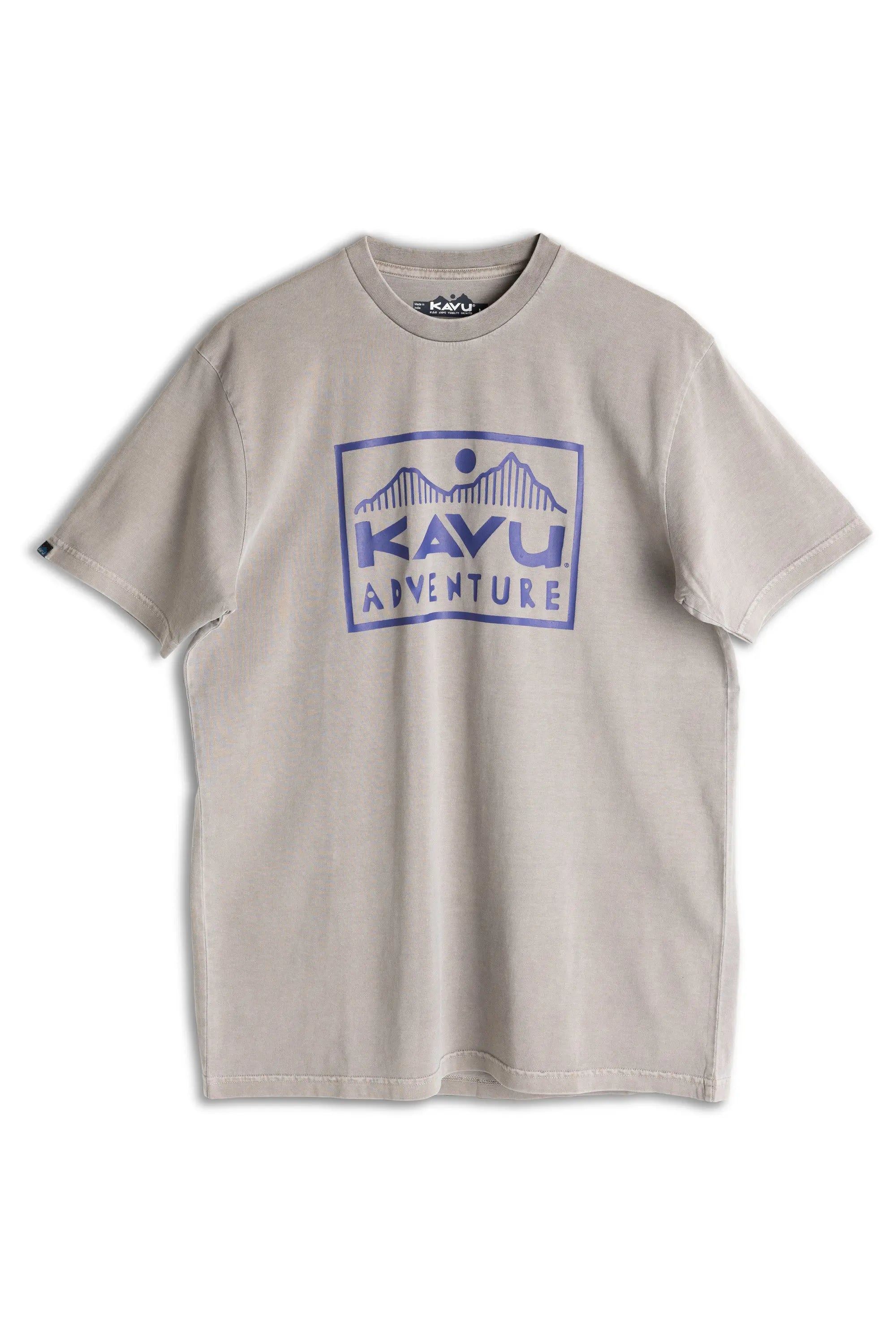 KAVU Set Off Tee 圖案 T 恤 - Greige KAVU