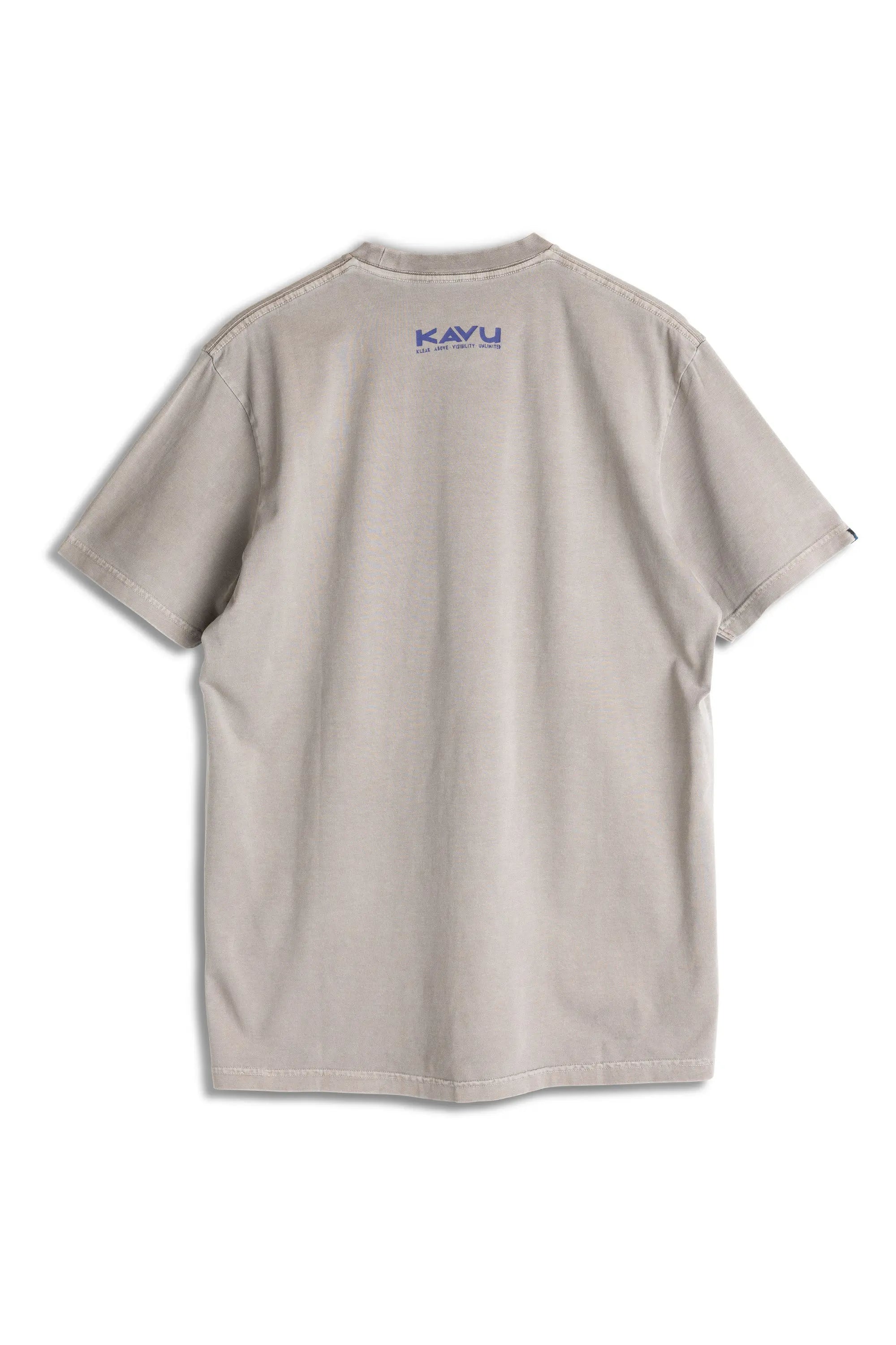 KAVU Set Off Tee 圖案 T 恤 - Greige KAVU