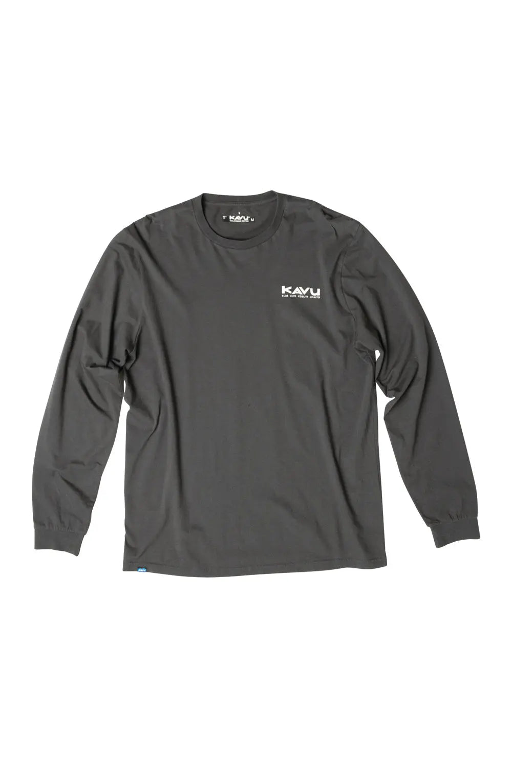 KAVU Sasquatch To Dot-Black Licorice 長袖圓領恤衫 - 大腳野人點陣 KAVU