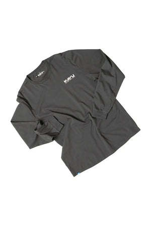 KAVU Sasquatch To Dot-Black Licorice 長袖圓領恤衫 - 大腳野人點陣 KAVU