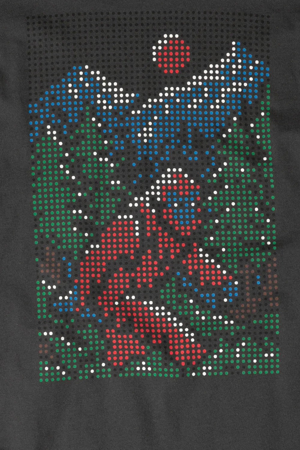 KAVU Sasquatch To Dot-Black Licorice 長袖圓領恤衫 - 大腳野人點陣 KAVU