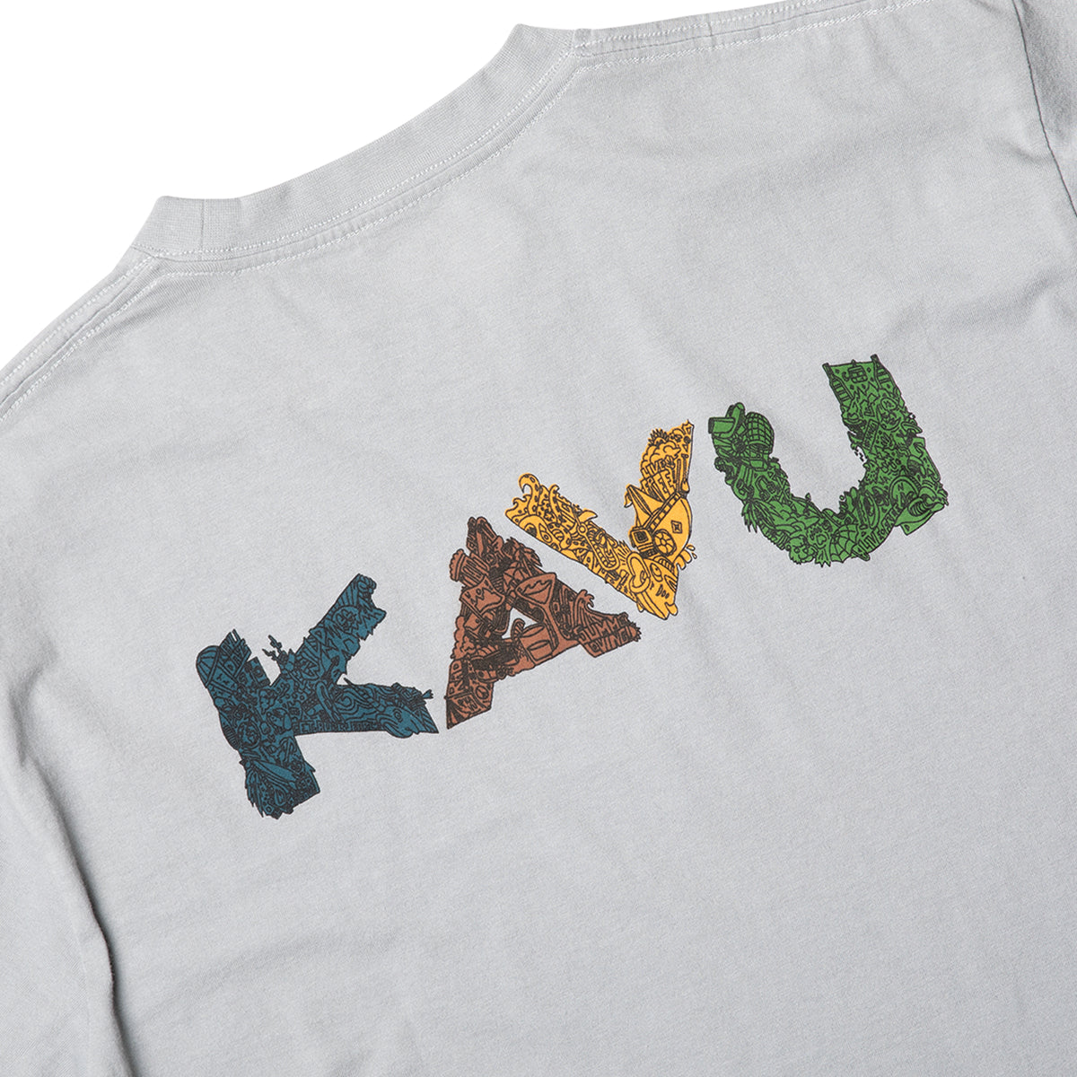 KAVU Doodle Days T-Shirt 休閒T恤(S24) - Ultimate Grey