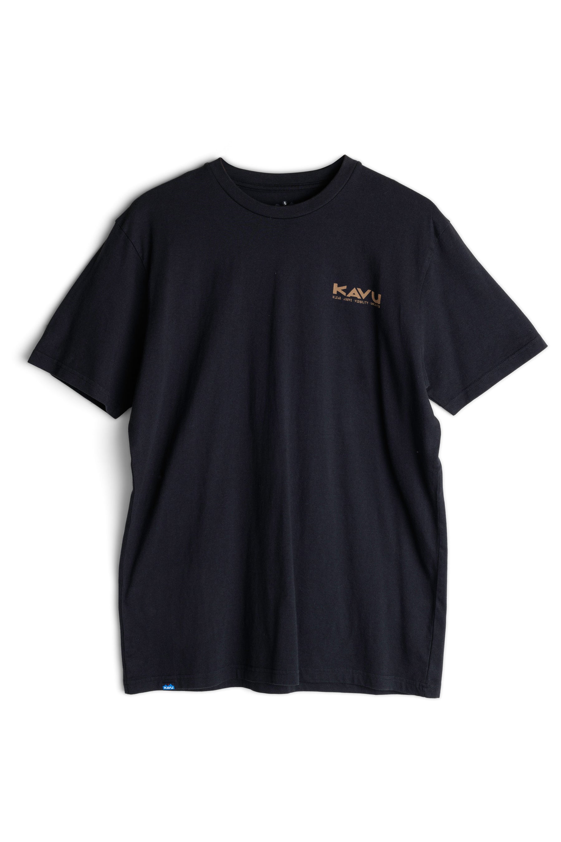 KAVU Globalize Tee 圖案 T 恤 - Black