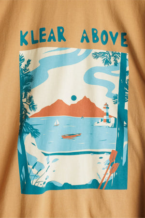 KAVU Where To Tee 圖案 T 恤 - Basswood KAVU