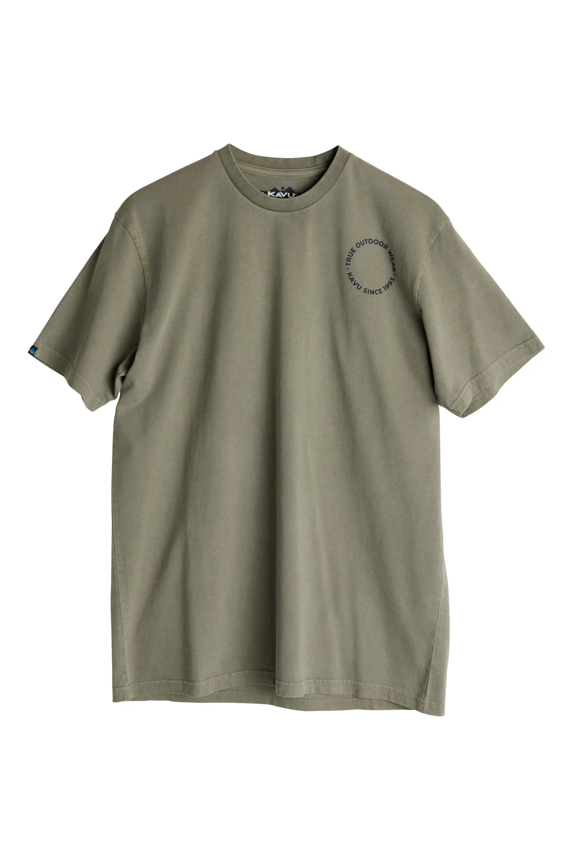 KAVU Geocentric Tee 圖案 T 恤 - Kelp Forest KAVU