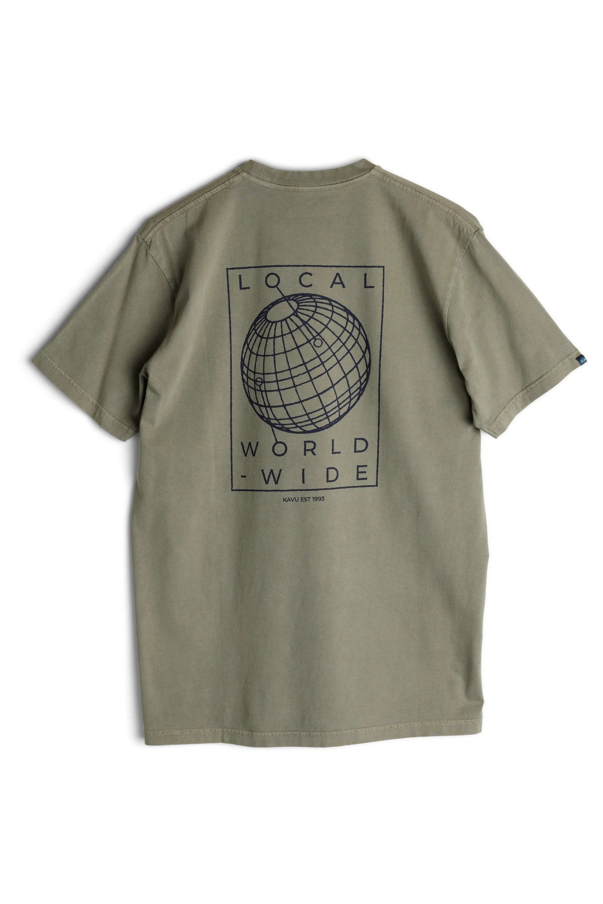 KAVU Geocentric Tee 圖案 T 恤 - Kelp Forest KAVU
