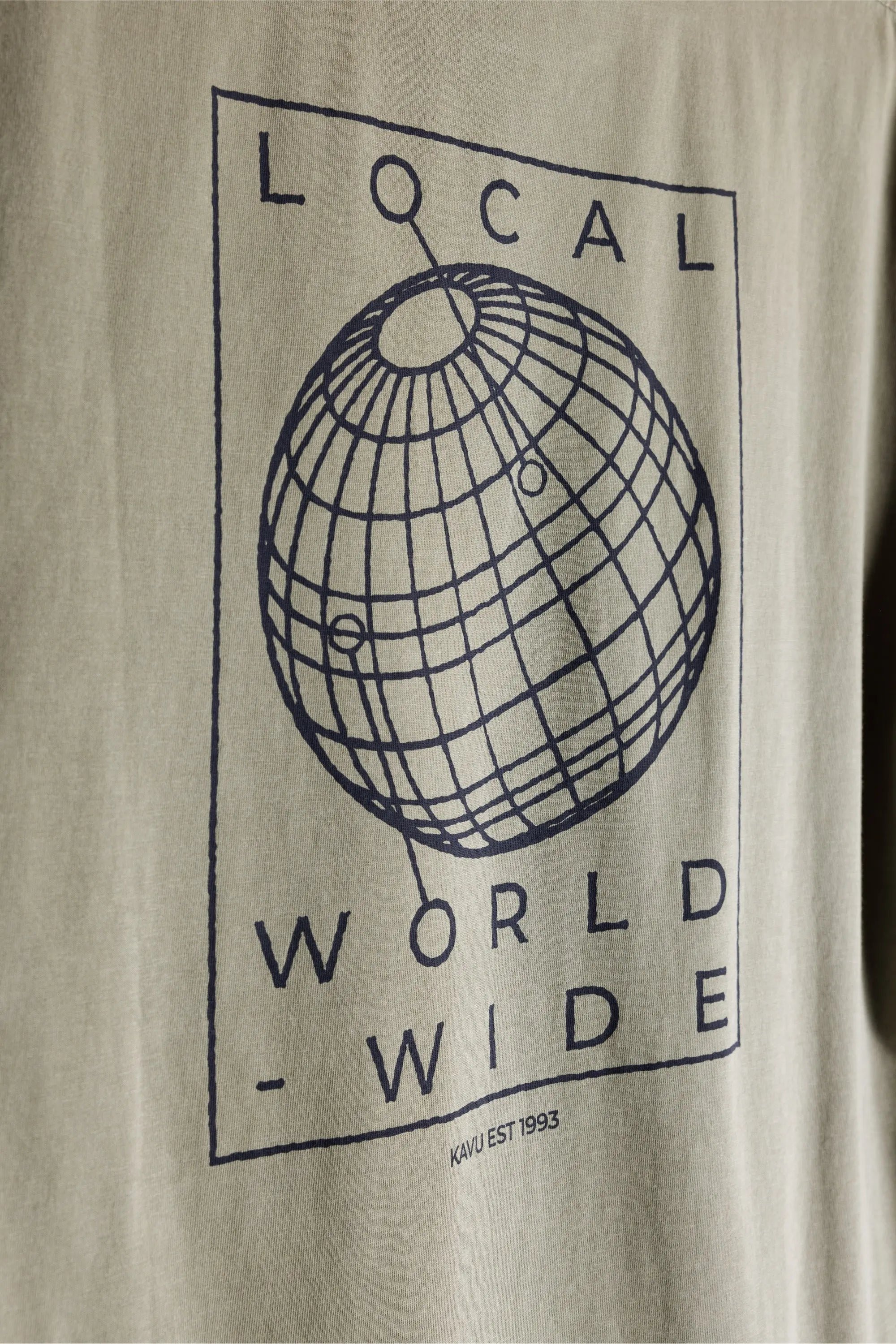 KAVU Geocentric Tee 圖案 T 恤 - Kelp Forest KAVU