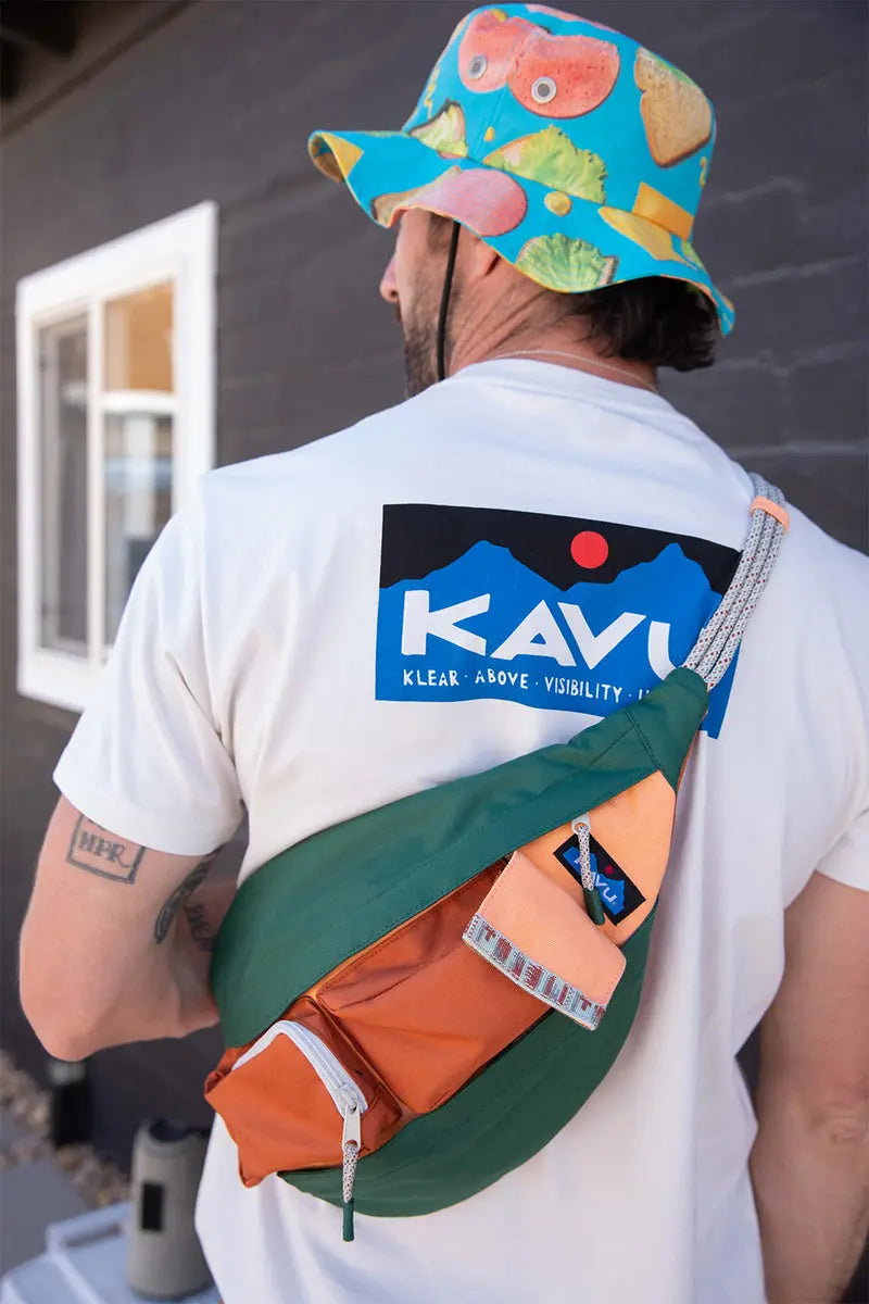 KAVU Klear Above Etch Art 短袖圓領T恤 KAVU