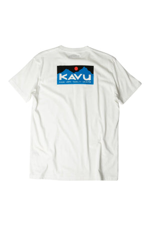 KAVU Klear Above Etch Art 短袖圓領T恤 KAVU