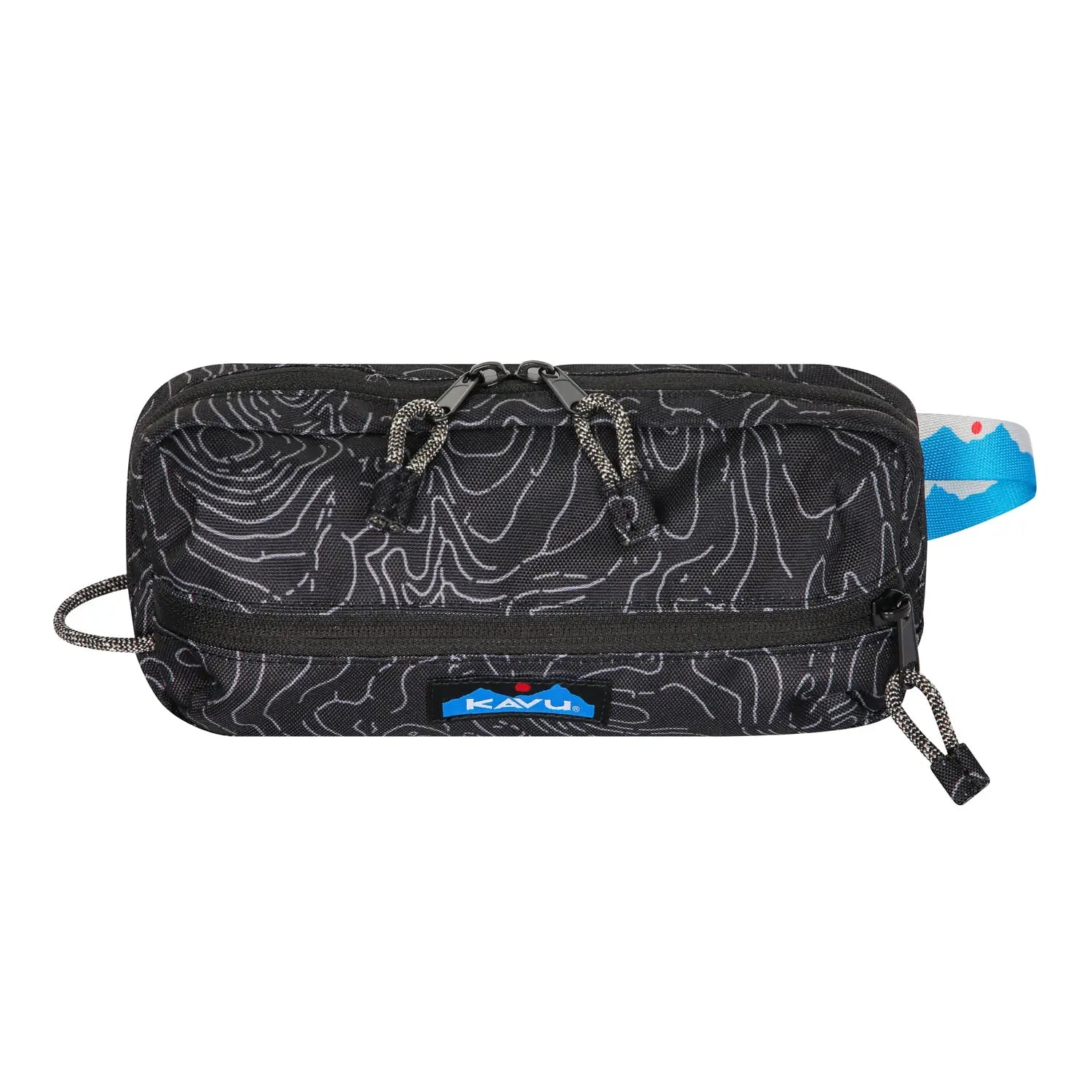 KAVU Surfside Stash 收納袋 - Black Topo - 遠野倉庫 Yuenye Warehouse