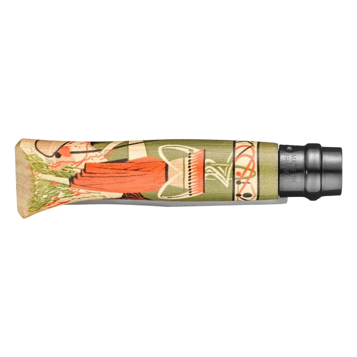 Opinel N08 Editon Nature 大自然限量版 尖頭摺刀 - 遠野倉庫 Yuenye Warehouse
