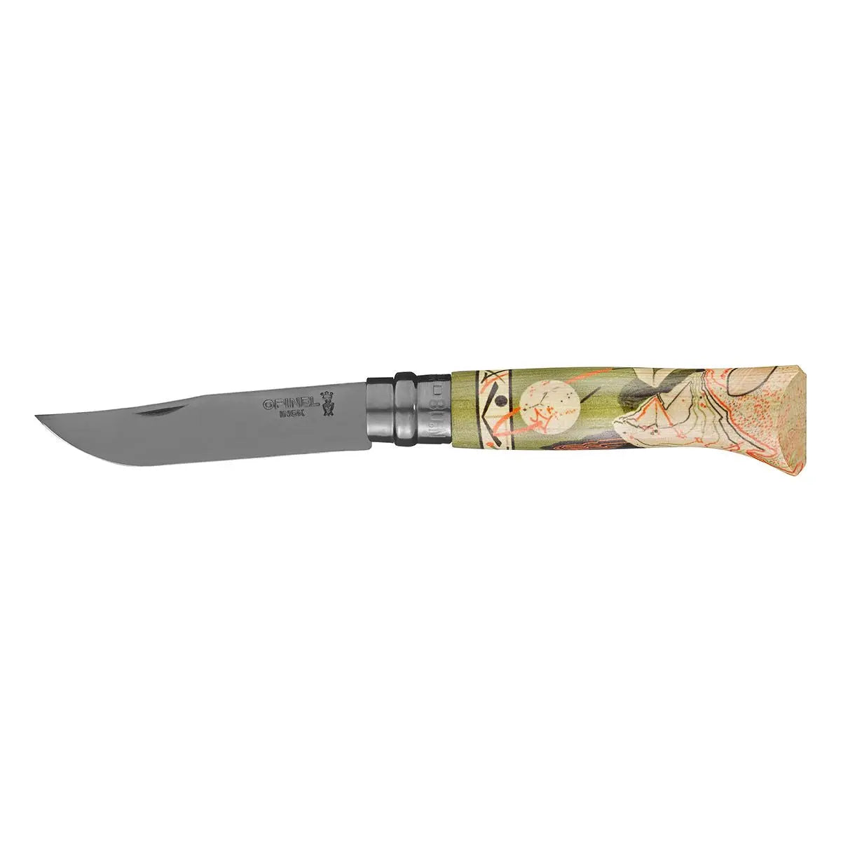 Opinel N08 Editon Nature 大自然限量版 尖頭摺刀 - 遠野倉庫 Yuenye Warehouse