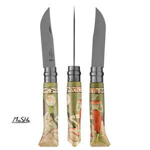 Opinel N08 Editon Nature 大自然限量版 尖頭摺刀 - 遠野倉庫 Yuenye Warehouse