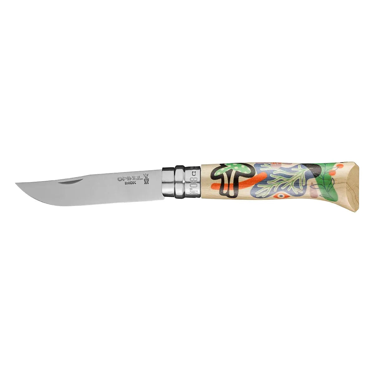 Opinel N08 Editon Nature 大自然限量版 尖頭摺刀 - 遠野倉庫 Yuenye Warehouse
