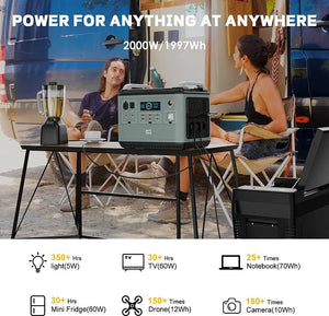 Minthouz 2000W 全能戶外充電站 行動電源站 MT-2001A - 遠野倉庫 Yuenye Warehouse