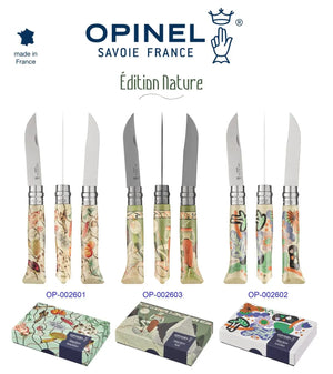Opinel N08 Editon Nature 大自然限量版 尖頭摺刀 - 遠野倉庫 Yuenye Warehouse