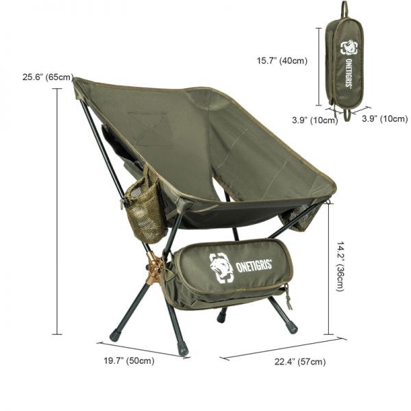 新版 Onetigris Portable Camping Chair 04 便攜式折疊露營椅