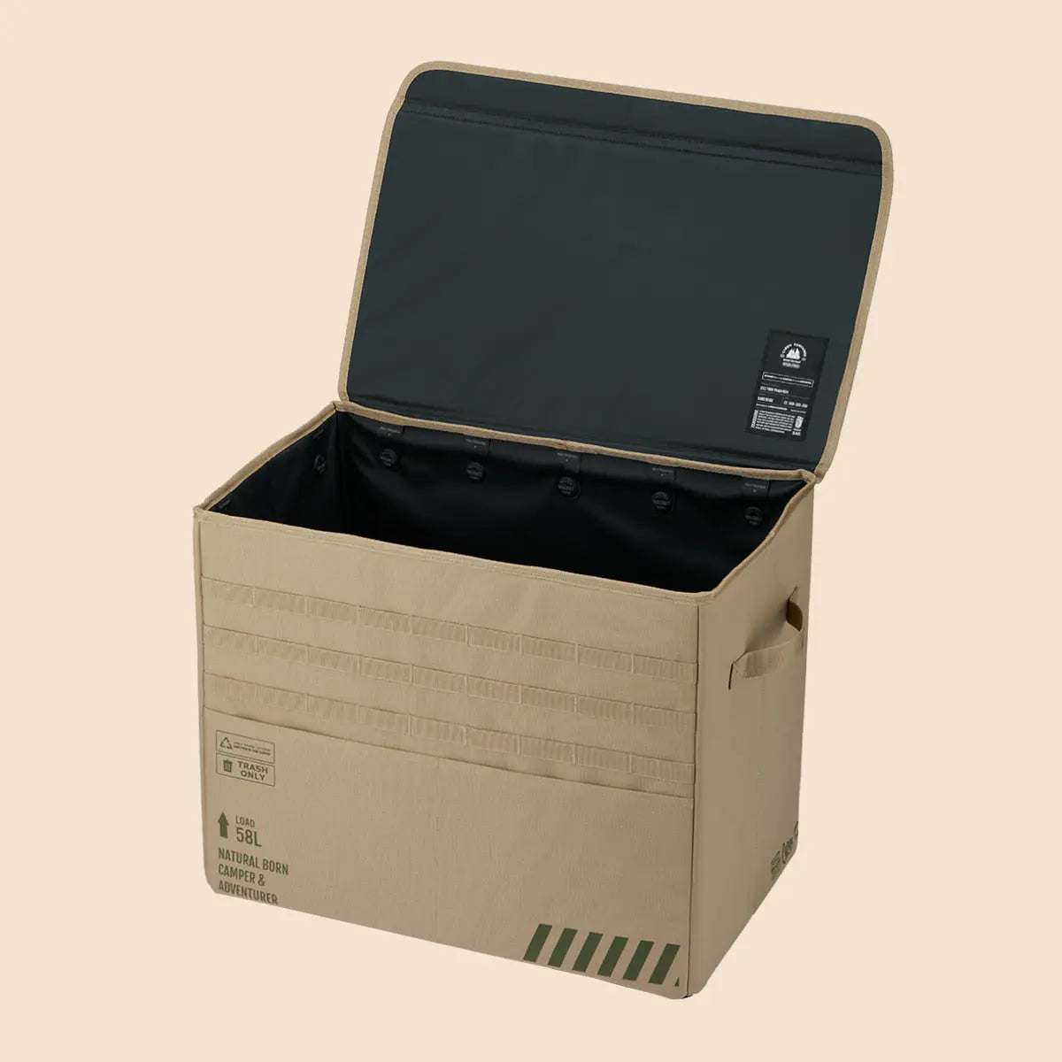 CARGO Container Twin Trash Box 工業風磁吸式掀蓋垃圾桶 Cargo