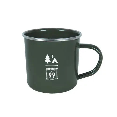 Snowline Camping Mug 韓國琺琅鋼製露營杯 400ML - 遠野倉庫 Yuenye Warehouse