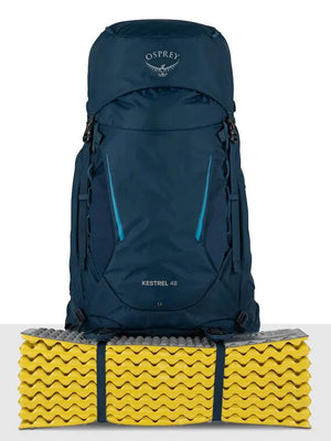 Osprey Kestrel Backpack  男裝輕量登山背包(S23升級版38L/48L/58L/68L) - 遠野倉庫 Yuenye Warehouse
