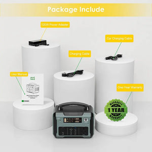 Minthouz 500W 全能戶外充電站 行動AC電源站 MT-501A - 遠野倉庫 Yuenye Warehouse