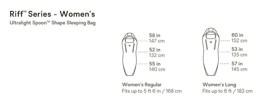 Nemo Riff™ Women's Endless Promise® Down Sleeping Bag 30℉ 女款羽絨睡袋