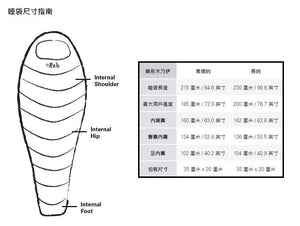 Rab Alpine 400 Down Sleeping Bag (-5C) 超輕鵝絨睡袋 - 遠野倉庫 Yuenye Warehouse