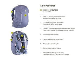 Nemo Resolve  Women’s 25L Endless Promise® Technical Active Daypack 輕量背包女款 - 遠野倉庫 Yuenye Warehouse