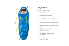 Nemo Disco™ Men's Endless Promise® Down Sleeping Bag 30℉ 男款羽絨睡袋