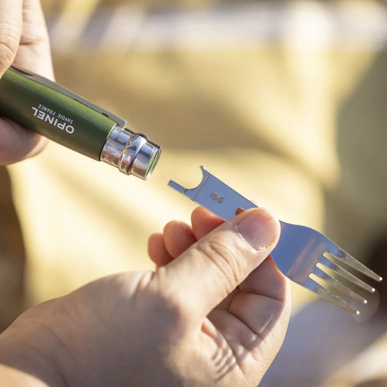 Opinel Picnic + Accessories 游牧湯叉組 - 遠野倉庫 Yuenye Warehouse