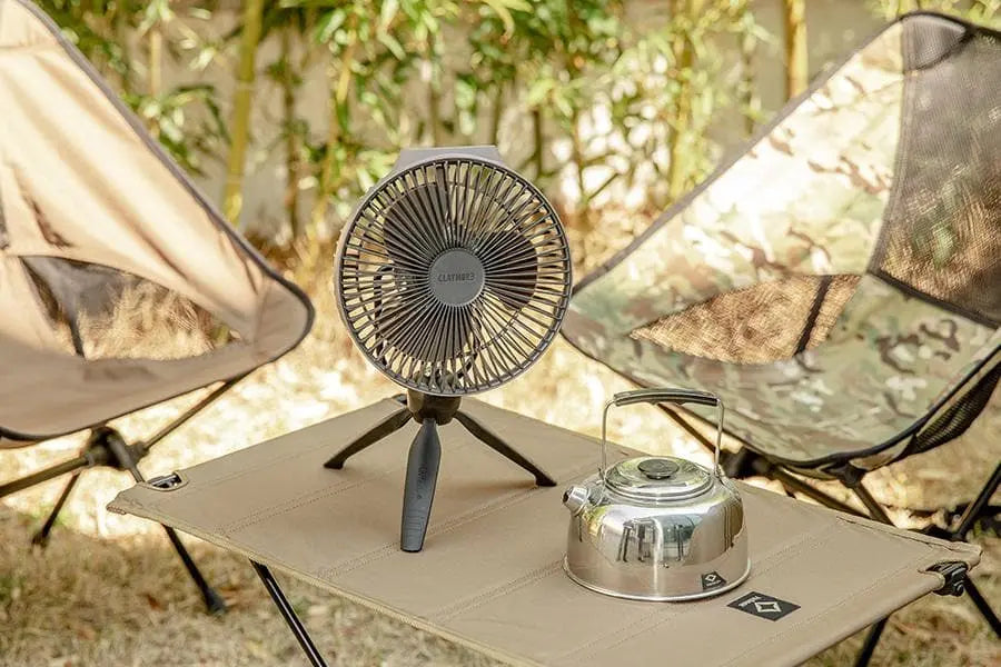 2022新版 Claymore Fan V600+  戶外露營風扇【限定黑色/限定沙色/普通灰黑】 - 遠野倉庫 Yuenye Warehouse