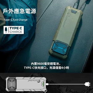 Flextail Max REPEL 便攜充電式驅蚊器(可作移動電源) 附送10塊蚊片 - 遠野倉庫 Yuenye Warehouse