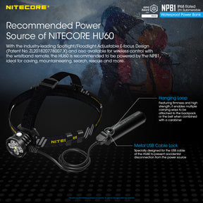 Nitecore NPB1 IP68 Waterproof Power Bank IP68 防水行動電源
