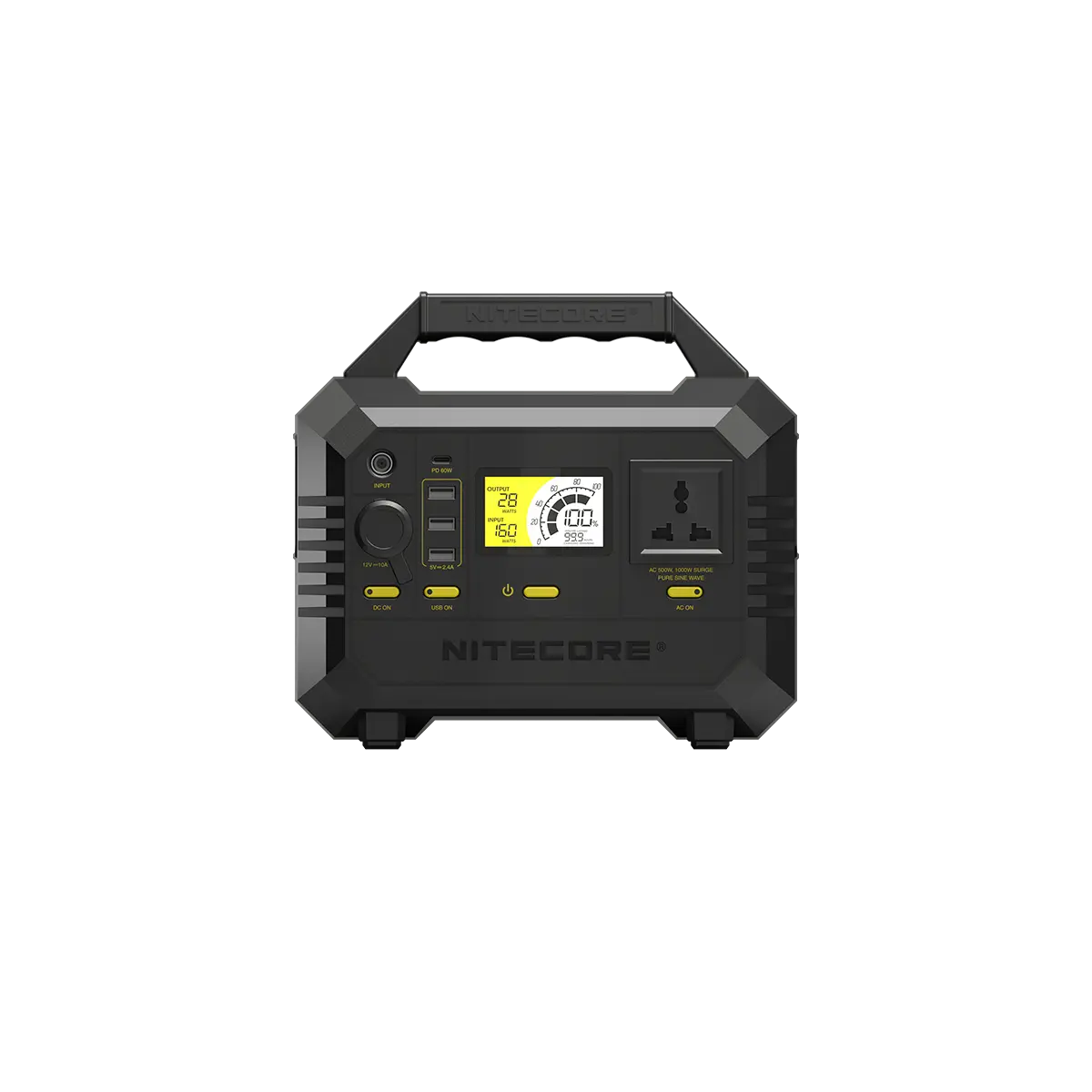 Nitecore NES500 Outdoor Portable Power Station 戶外智能便攜電源 - 遠野倉庫 Yuenye Warehouse