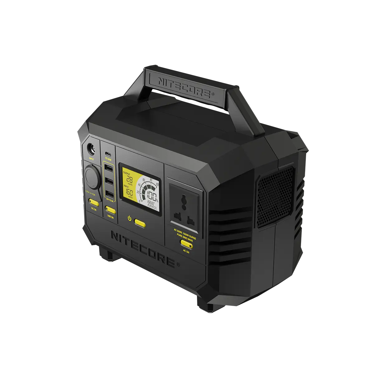 Nitecore NES500 Outdoor Portable Power Station 戶外智能便攜電源 - 遠野倉庫 Yuenye Warehouse