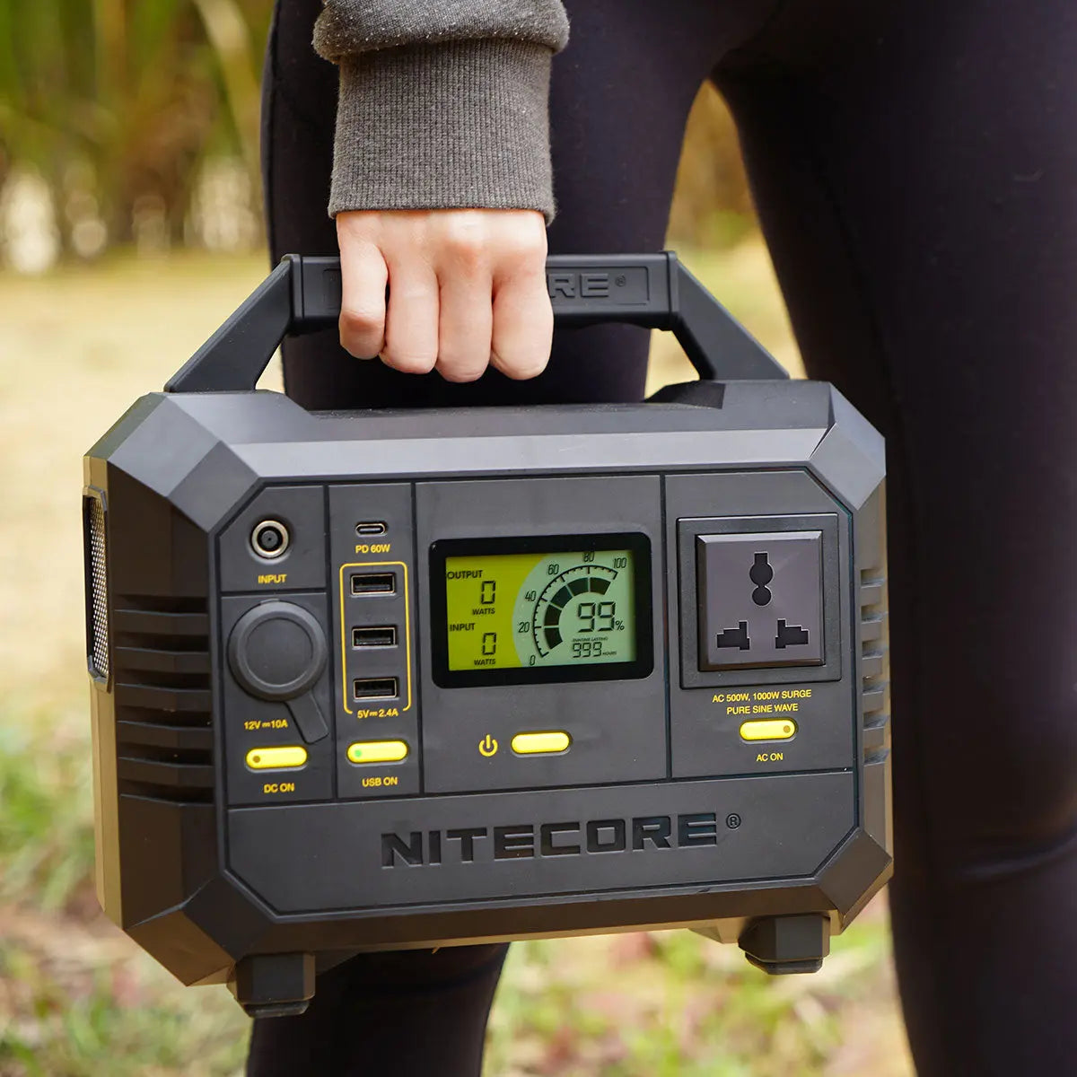 Nitecore NES500 Outdoor Portable Power Station 戶外智能便攜電源 - 遠野倉庫 Yuenye Warehouse
