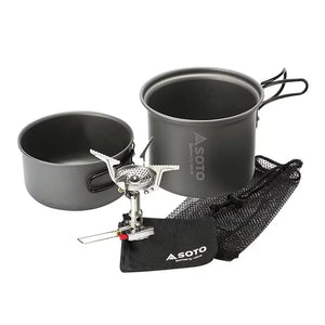 Soto SOD-320CC Amicus Cooker Combo 攻頂登山爐組 - 遠野倉庫 Yuenye Warehouse