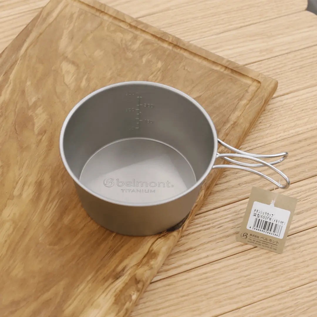 Belmont Titanium Sierra Cup 鈦金屬摺柄登山杯 - 遠野倉庫 Yuenye Warehouse